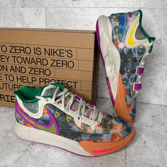 Nike Kyrie 8 Mens Sneakers DQ3840 001 Light Bone Yellow Strike  Tennis Shoes New main image 12